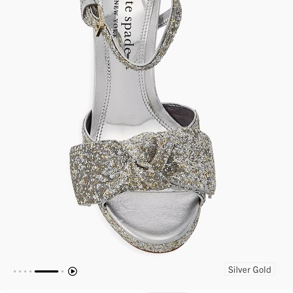 Kate spade platform heel. Size 9 includes Vivian Lou high heel inserts. - Picture 4 of 14